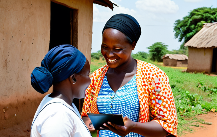 잠비아 보건 정책 - Community Health Worker**

"A fully clothed, smiling Zambian community health worker in modest, prof...