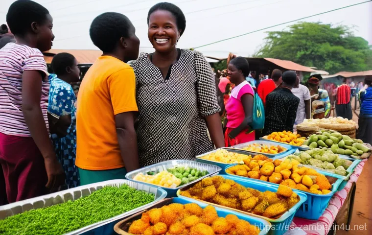 잠비아 버스 노선 - **Prompt:** A captivating view from inside a Zambian bus window, showcasing the diverse landscapes o...